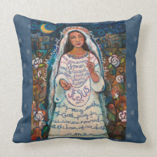 Almofada Travesseiro da oração de Mary da saraiva com
