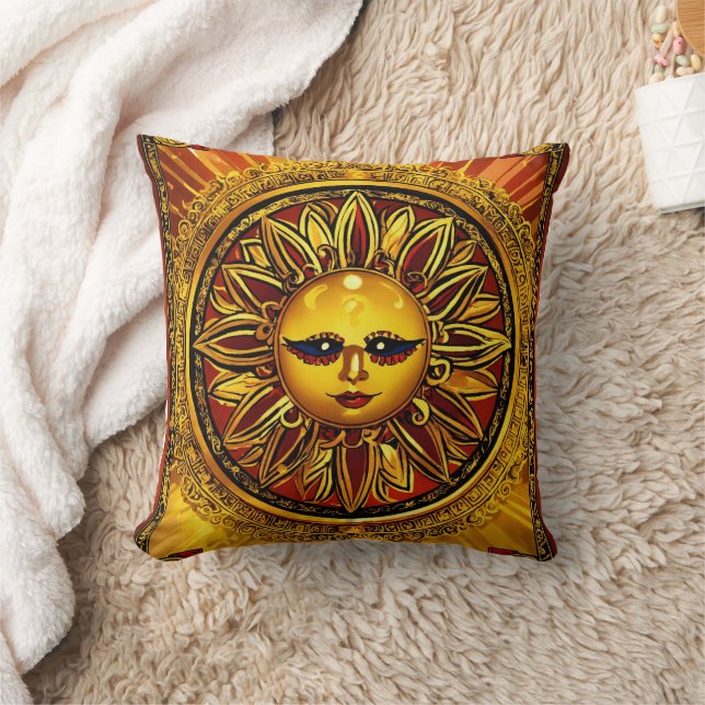 Almofada "Travesseiro da placa Sun Anime" (Cobertor)