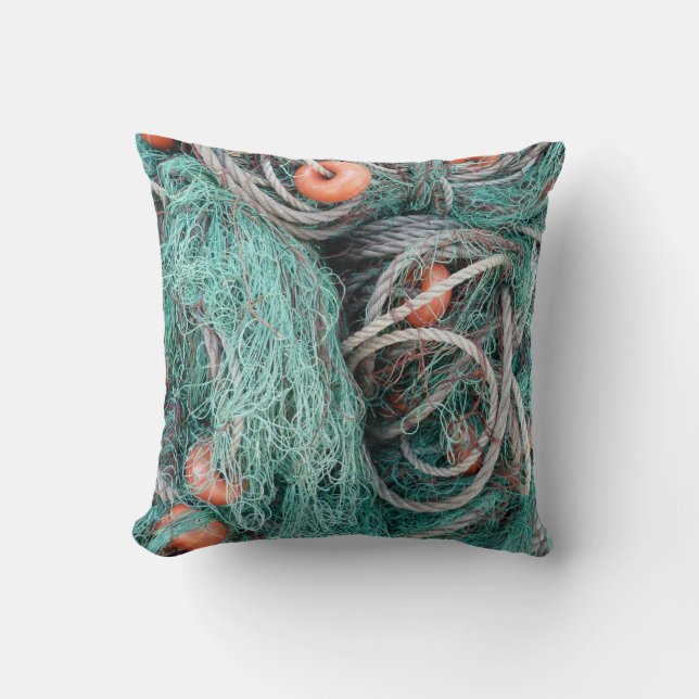 Almofada Travesseiro da rede de pesca comercial (Frente)