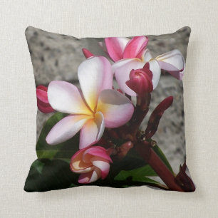 Almofada Travesseiro das flores do Plumeria