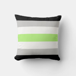 Almofada Travesseiro de 40 x 40 cm com Bandeira Agênero