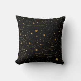 Almofada Travesseiro de Acabamento Luxuoso Noite Estrelada