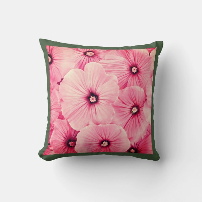 Almofada Travesseiro de algodão, 16" x 16",MONOGRAMA INICIA (Frente)