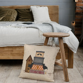 Almofada Travesseiro de Amigos da Família Faith Primitiva