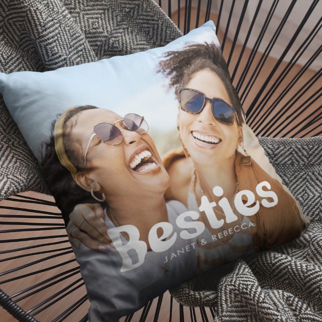 Almofada Travesseiro de Amizade Personalizado Besties (Criador carregado)