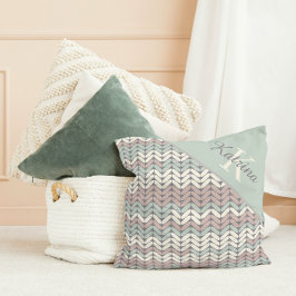 Almofada Travesseiro de Arremesso Monograma