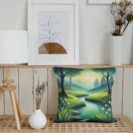 Almofada Travesseiro de Arremesso Pretty Stream