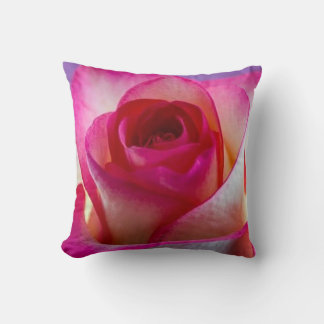 Almofada Travesseiro de Arte Floral Rosa Vintage Elegante