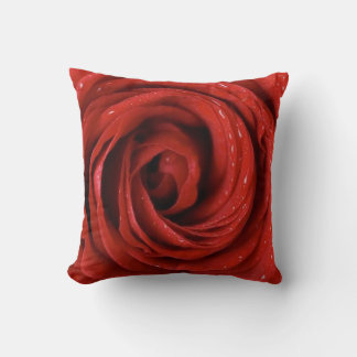 Almofada Travesseiro de Arte Floral Rosa Vintage Elegante