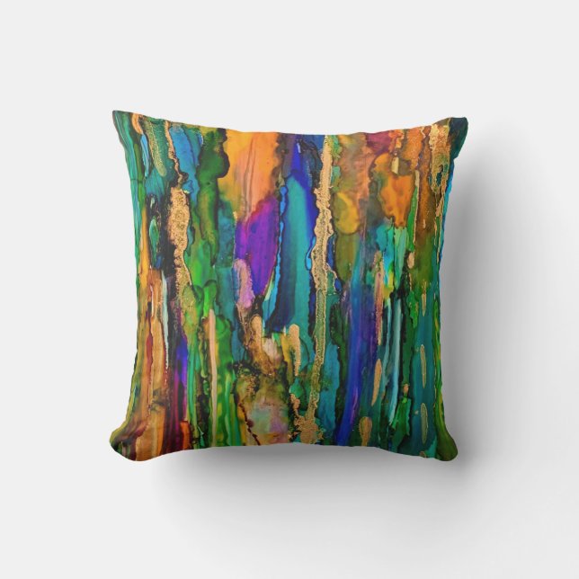 Almofada Travesseiro de arte original ao ar livre (Frente)