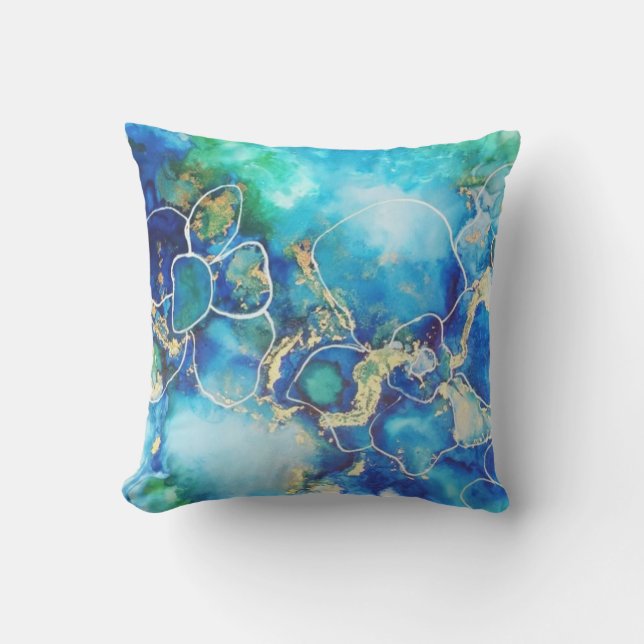 Almofada Travesseiro de arte original ao ar livre (Frente)