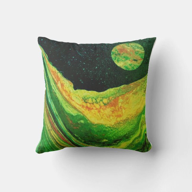 Almofada Travesseiro de arte original ao ar livre (Verso)