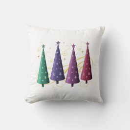 Almofada Travesseiro de Árvore de Natal Moderno