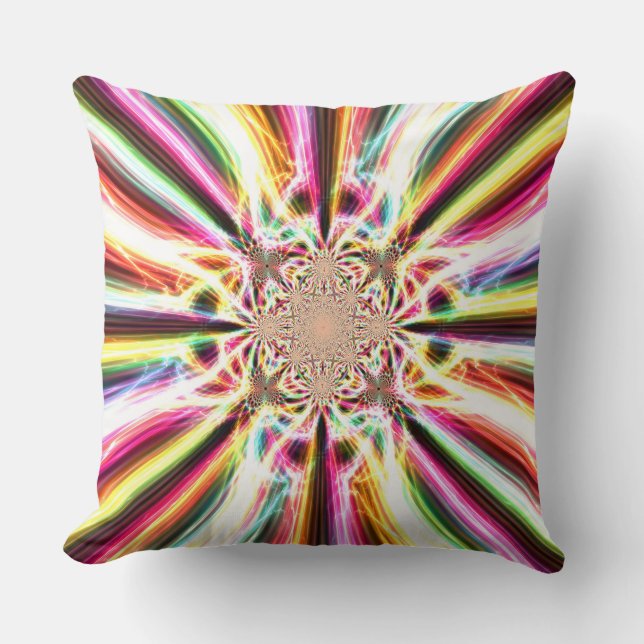 Almofada Travesseiro de Aviso de Relâmpago (Frente)