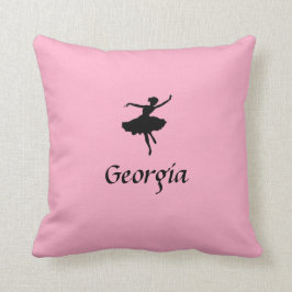 Almofada Travesseiro de Balé Rosa Personalizado