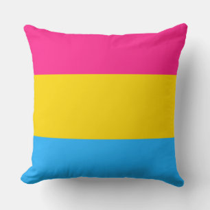 Almofada Travesseiro de bandeira da transexualidade