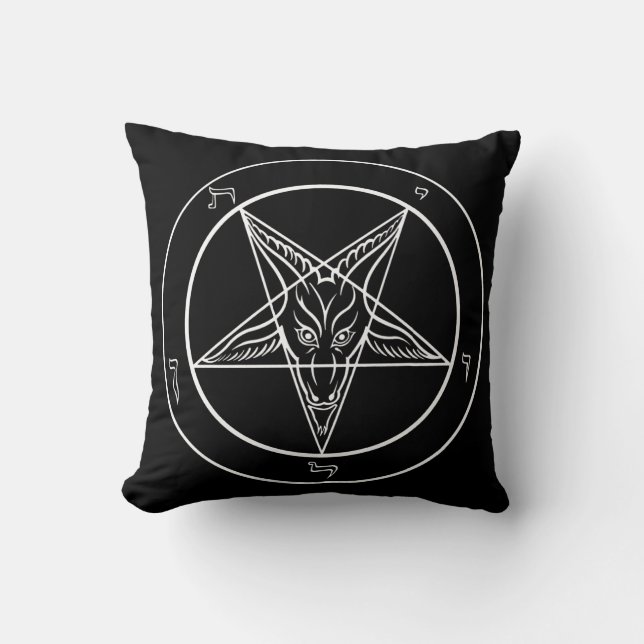 Almofada Travesseiro de Baphomet (Frente)
