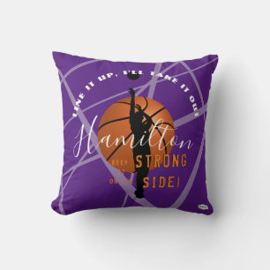 Almofada Travesseiro de basquete HAMbyWG Purple
