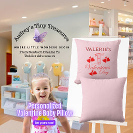 Almofada Travesseiro de bebê de Dia de os namorados persona