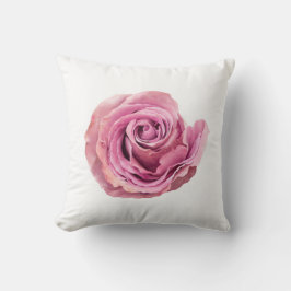 Almofada Travesseiro de Bloqueio de Rosa de Aquarela Rosa