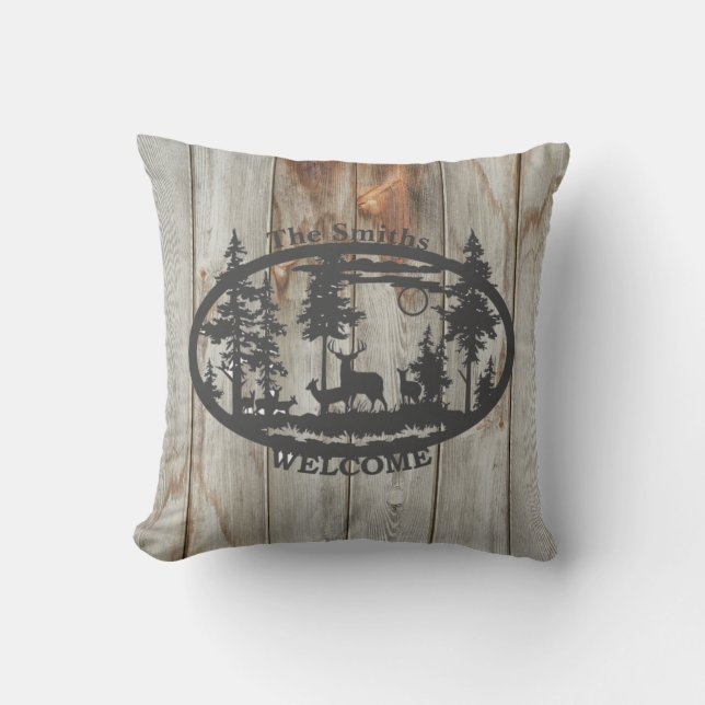 Almofada travesseiro de boas-vindas (Frente)