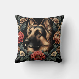 Almofada Travesseiro de Cachorro German shepherd Bonito Wil