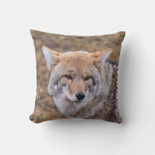Almofada Travesseiro de Cachorro Selvagem de Coyote