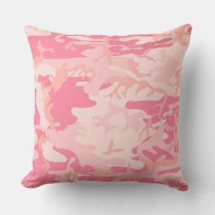 Almofada Travesseiro de Camo Rosa Urbano