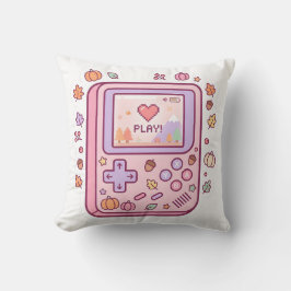 Almofada Travesseiro de Console Portátil Pastel Kawaii Retr