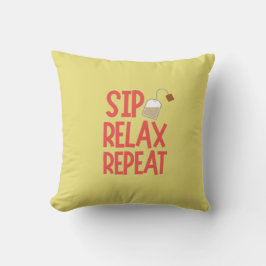 Almofada Travesseiro de Cozy Tea Lover - Elegante Home Déco