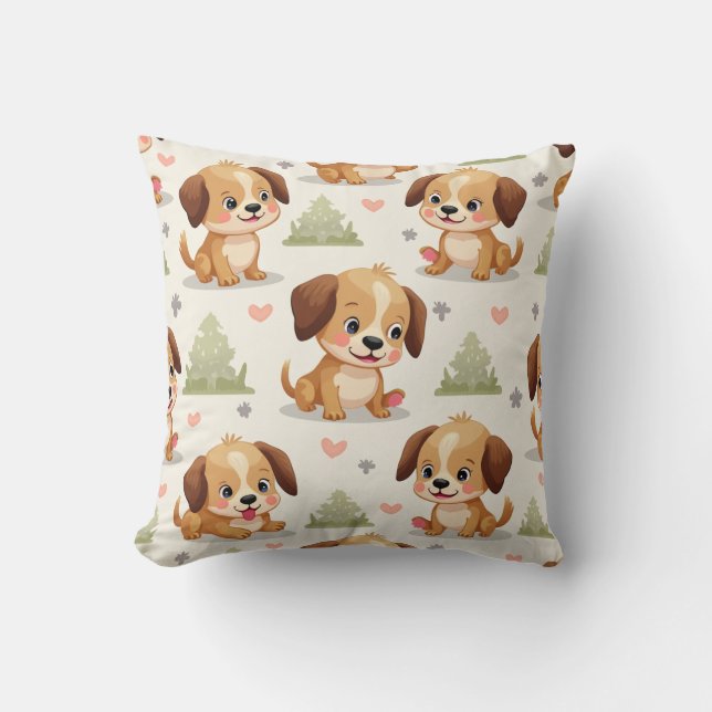 Almofada Travesseiro de Cushion de Puppy (Frente)