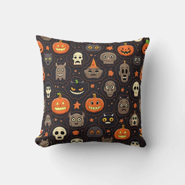 Almofada Travesseiro de Cushion Halloween (Frente)