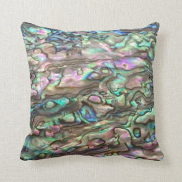 Almofada Travesseiro de Cushion Natural de Paua Shell Abalo