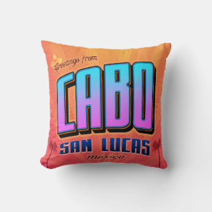 Almofada Travesseiro de decoração do Cabo San Lucas