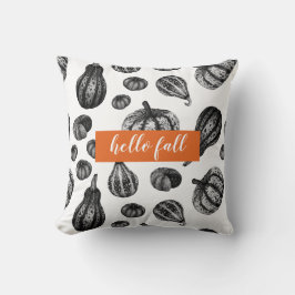 Almofada Travesseiro de desenho de pontos de tinta com padr