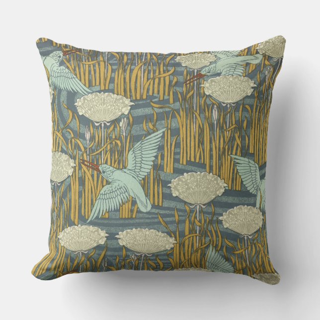 Almofada Travesseiro de Design Art Nouveau (Frente)