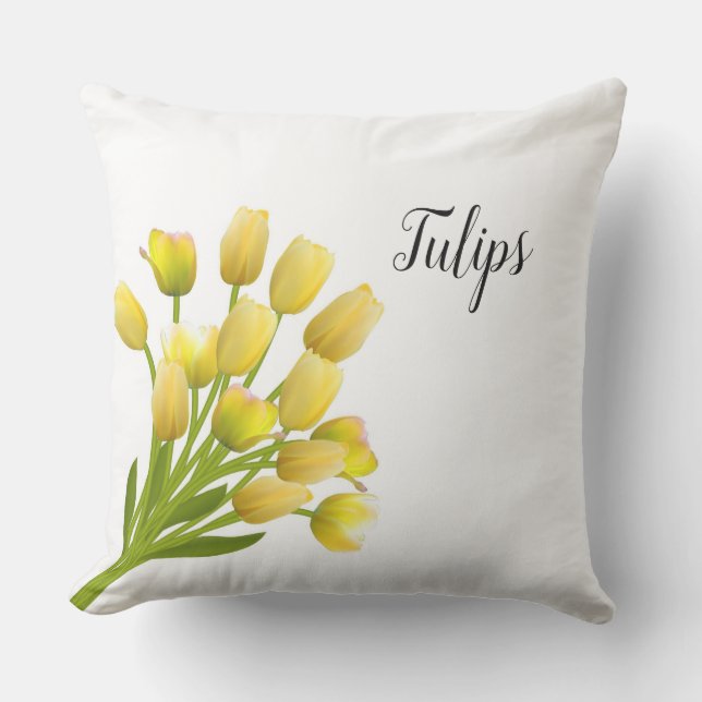 Almofada Travesseiro de Destaque do Jardim Externo (Frente)