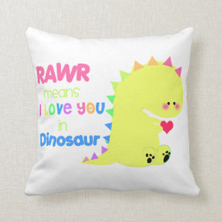 Almofada TRAVESSEIRO de dinossauro super bonito para crianç