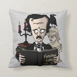 Almofada Travesseiro de "Edgar Allan Poe"