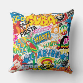 Almofada Travesseiro de Festa Tropical