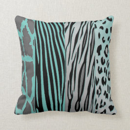 Almofada Travesseiro De Fita De Zebra Impressa, De Animais