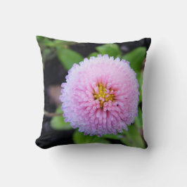 Almofada travesseiro de flores rosa fluffy