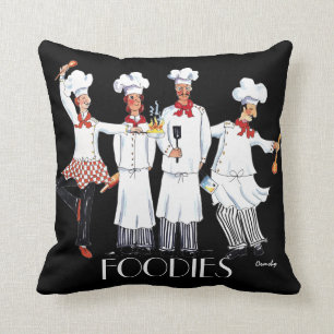 Almofada Travesseiro de Foodies dos Cozinheiros chefe