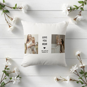 Almofada Travesseiro de Foto Personalizado Moderno para Mam