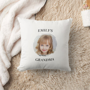Almofada Travesseiro de Fotografia da neta personalizada