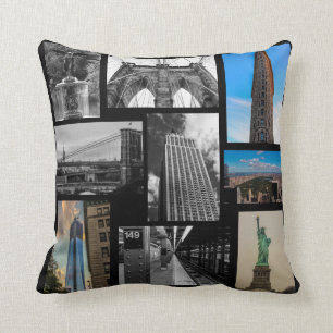 Almofada Travesseiro de Fotos de Nova Iorque Personalizado