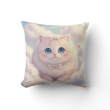 Travesseiro de Gato Nublado