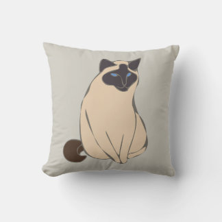Almofada Travesseiro de Gato Siames