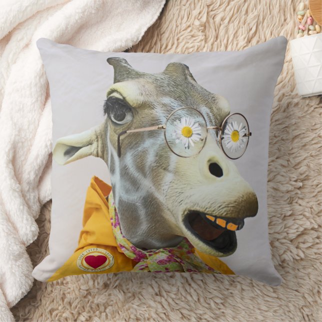 Almofada Travesseiro de Girafa Divertido! (Cobertor)
