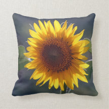 Travesseiro de girassol